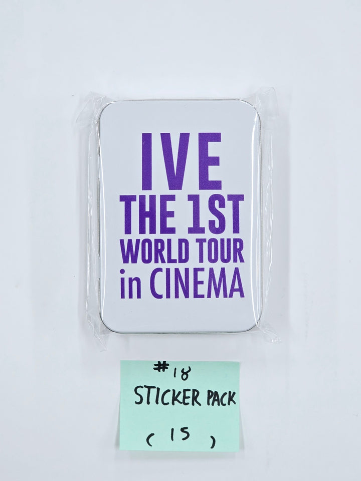 IVE THE 1ST WORLD TOUR in CINEMA - Official MD [Sticker pack, T-shirt, Quick Snap, Tumbler, Light stick Bag] (2) [24.10.2] - HALLYUSUPERSTORE