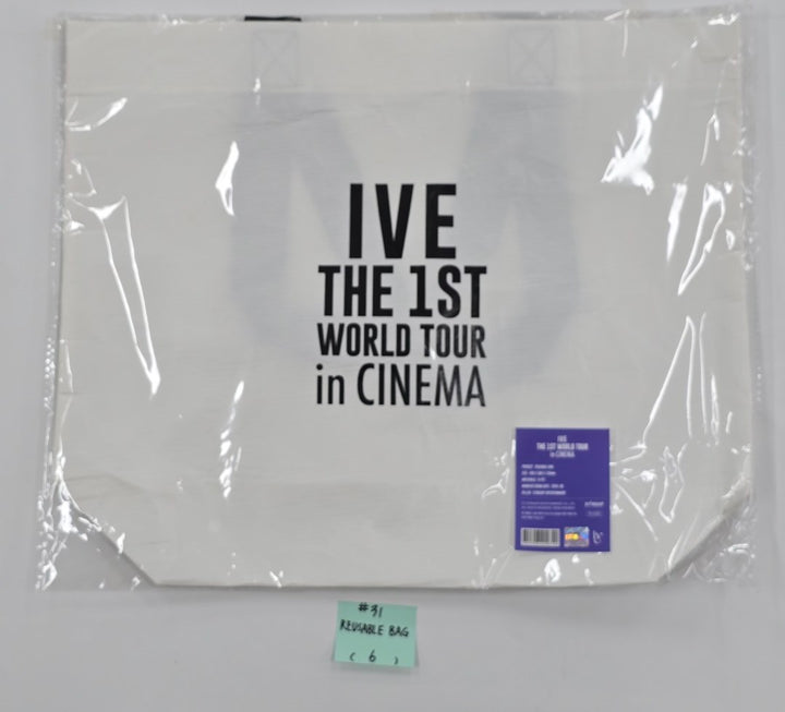 IVE THE 1ST WORLD TOUR in CINEMA - Official MD [Sticker pack, T-shirt, Quick Snap, Tumbler, Light stick Bag] (2) [24.10.2] - HALLYUSUPERSTORE