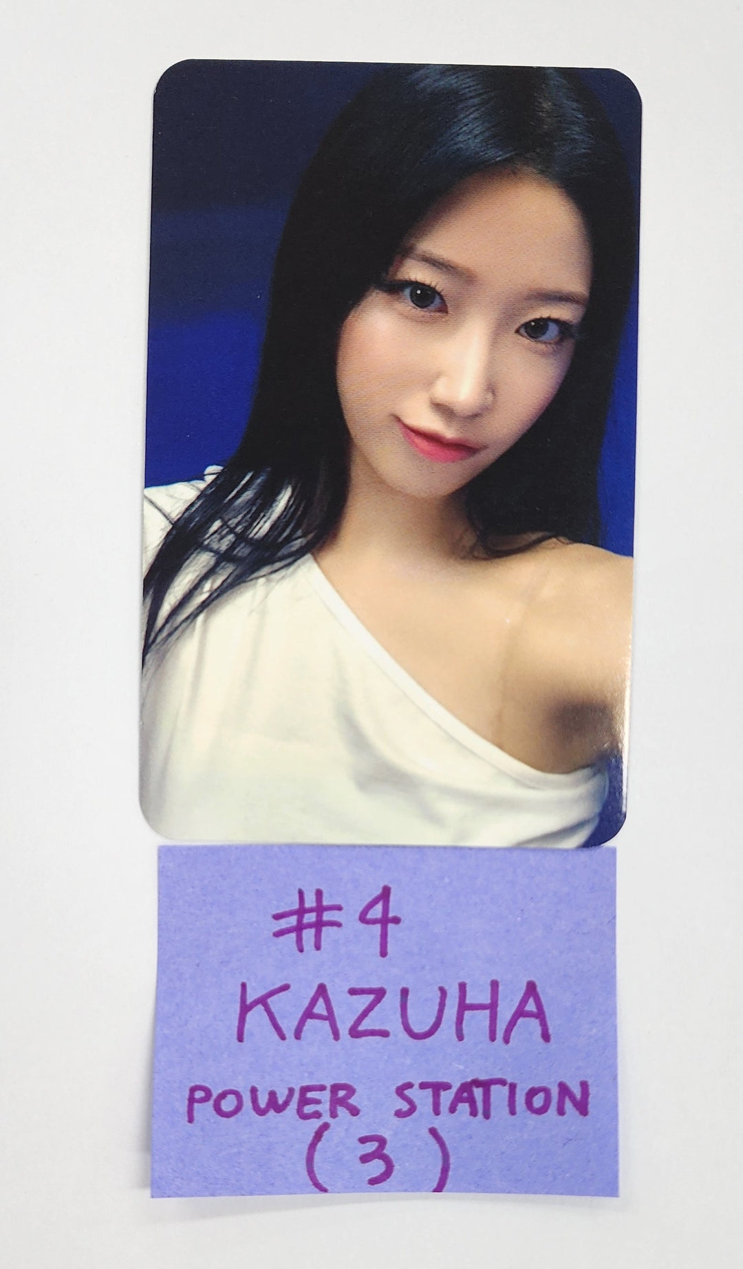 LE SSERAFIM "CRAZY" - Powerstation Fansign Event Photocard [24.10.2] - HALLYUSUPERSTORE