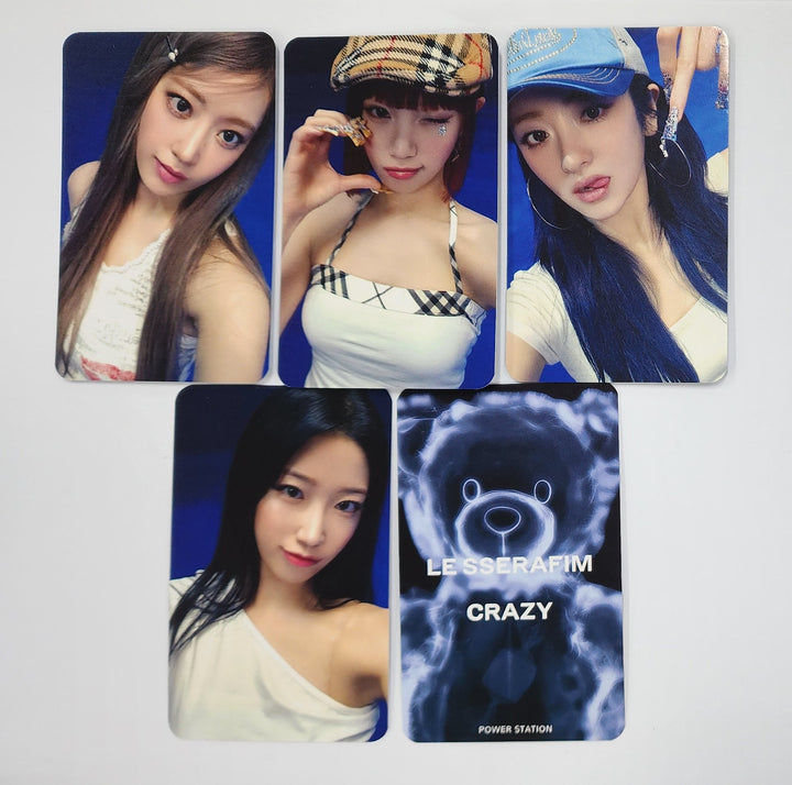 LE SSERAFIM "CRAZY" - Powerstation Fansign Event Photocard [24.10.2] - HALLYUSUPERSTORE