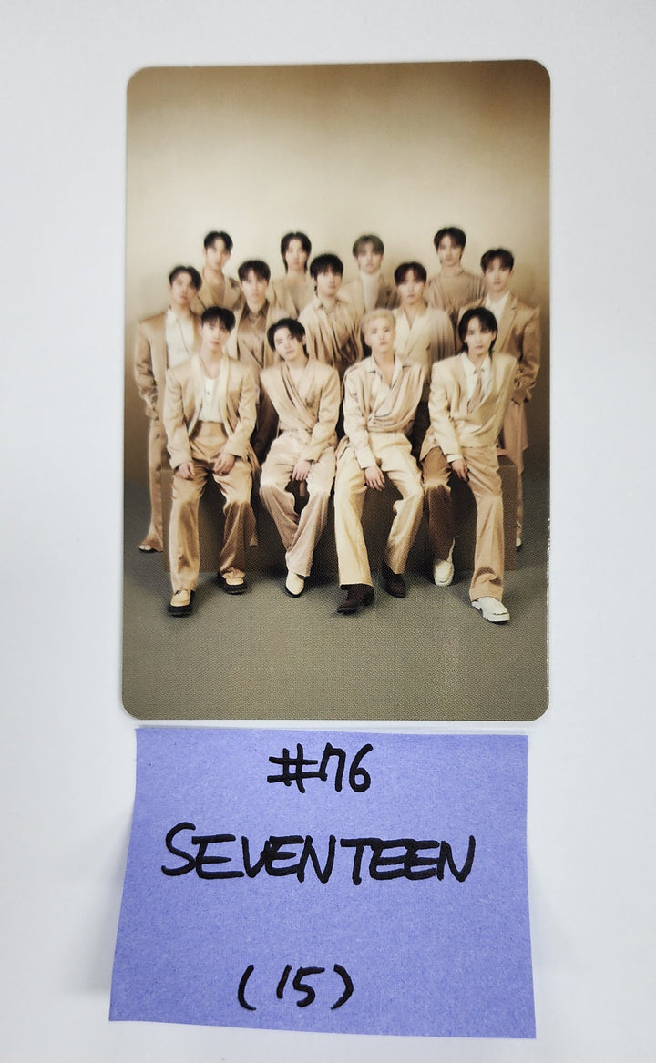 SEVENTEEN "RIGHT HERE" World Tour - Official Trading Photocard (3) [24.10.2] - HALLYUSUPERSTORE