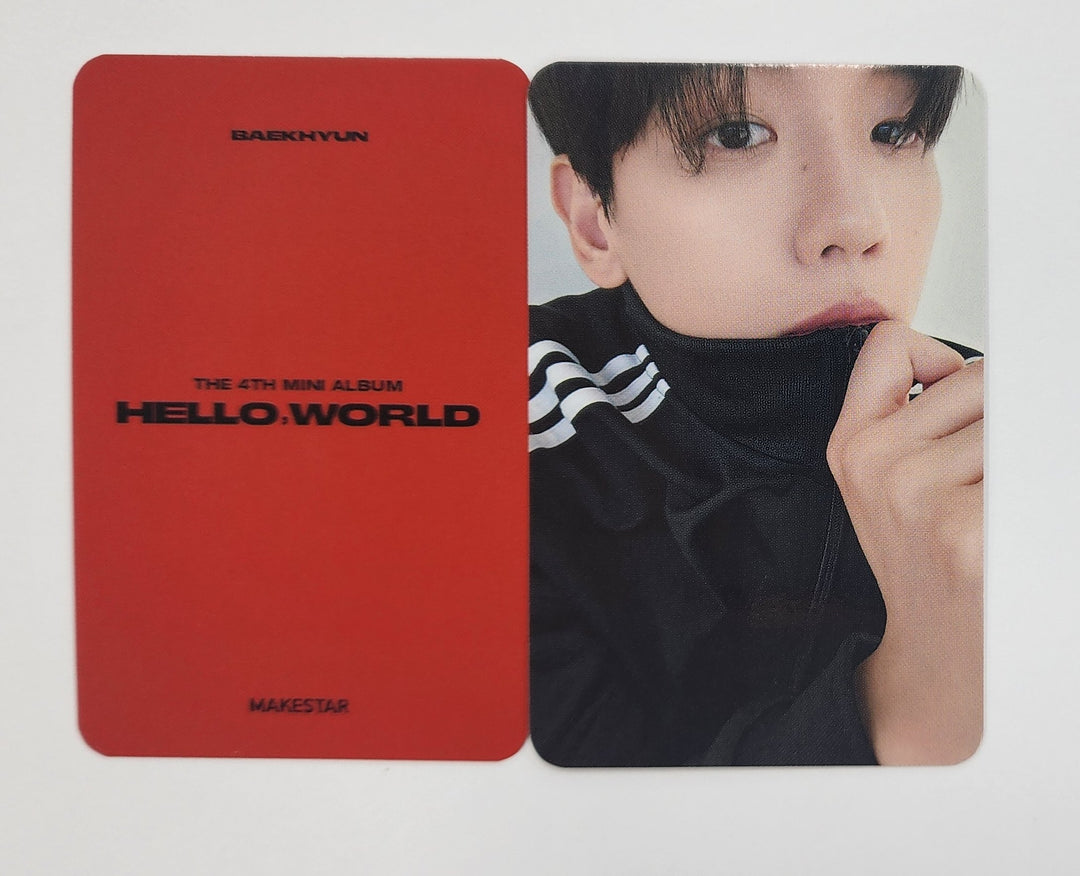 BAEKHYUN "Hello, World" - Makestar Fansign Event Photocard [24.10.4] - HALLYUSUPERSTORE