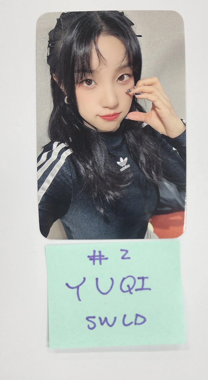 YUQI "YUQ1" - Soundwave Lucky Draw Event Photocard [24.10.4] - HALLYUSUPERSTORE