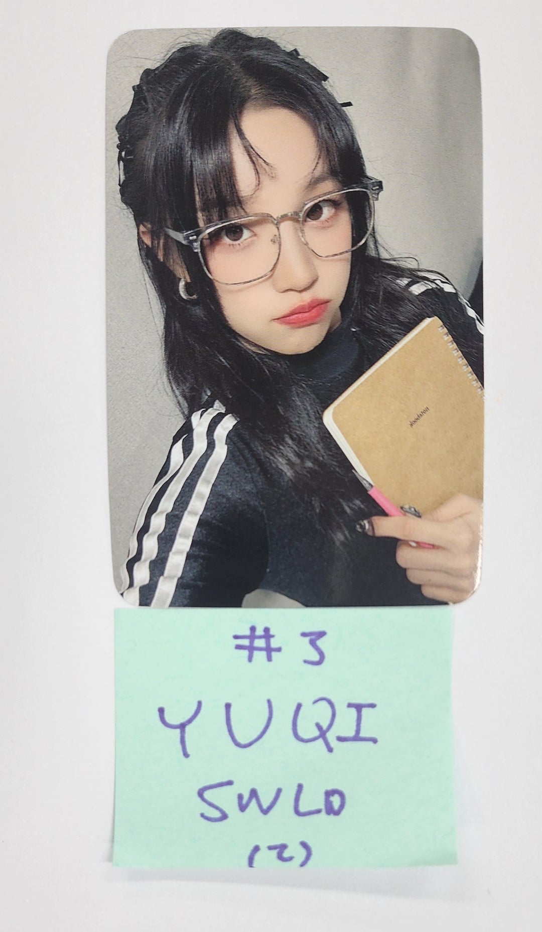 YUQI "YUQ1" - Soundwave Lucky Draw Event Photocard [24.10.4] - HALLYUSUPERSTORE