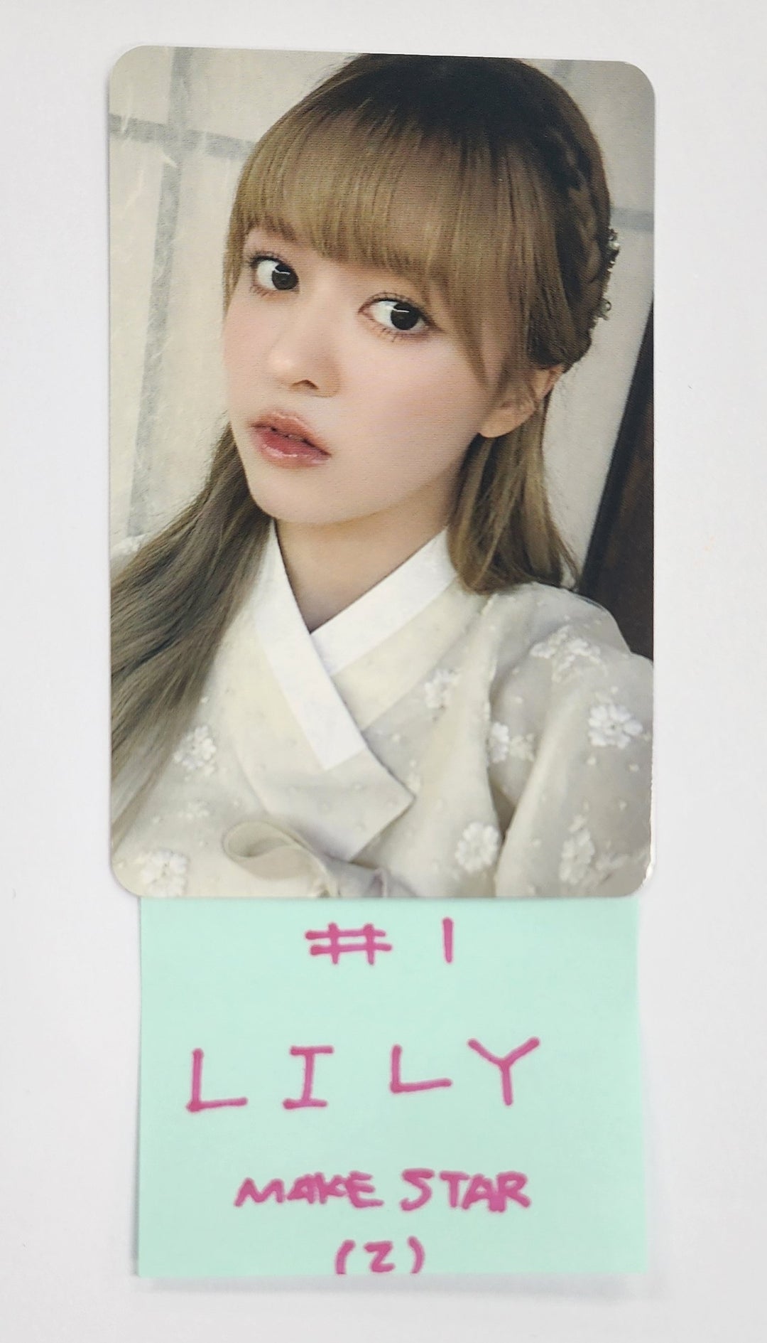 NMIXX "Fe3O4: STICK OUT" - Makestar Fansign Event Photocard Round 7 [24.10.4] - HALLYUSUPERSTORE