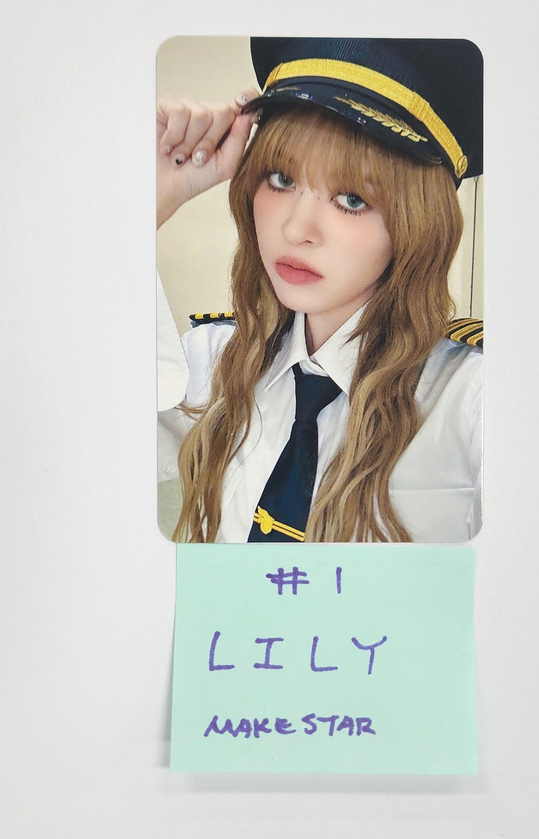 NMIXX "Fe3O4: STICK OUT" - Makestar Fansign Event Photocard, ID Photo Round 9 [24.10.4] - HALLYUSUPERSTORE