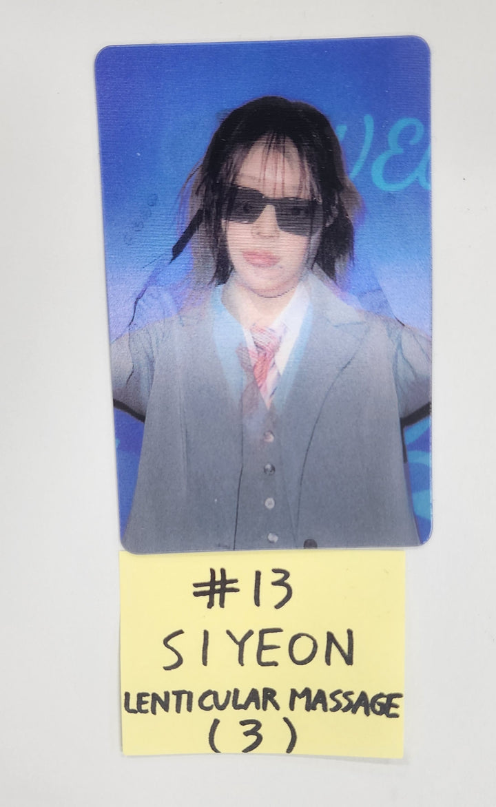 QWER "Algorithm's Blossom" - Official Photocard, ID Card, Lenticular Message [24.10.4] - HALLYUSUPERSTORE