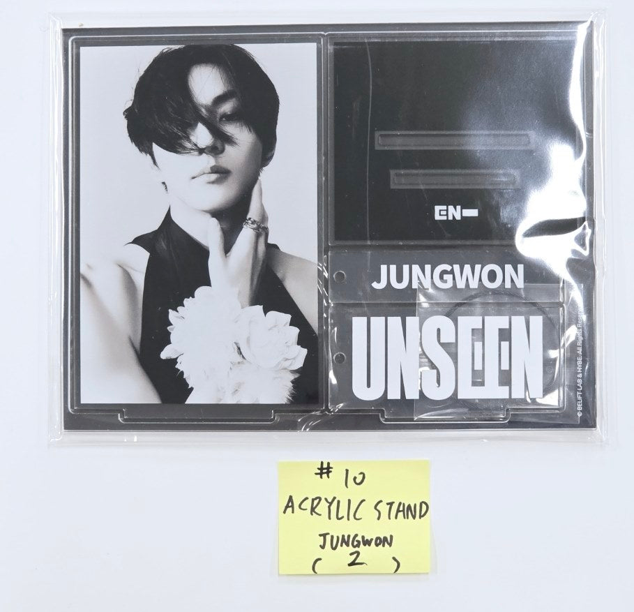 ENHYPEN "UNSEEN" EXHIBITION - Official MD [Random Photocard, Mini Poster Set, Clear Photocard Set, Acrylic Magnet Set, Mini Photo Holder Set, Keyring, Shoulder Bag, Tumbler, Acrylic Stand] [24.10.4] - HALLYUSUPERSTORE