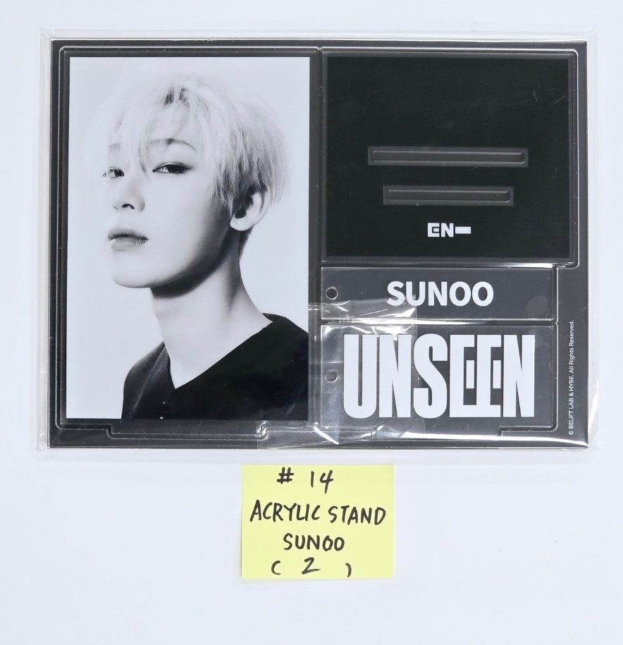 ENHYPEN "UNSEEN" EXHIBITION - Official MD [Random Photocard, Mini Poster Set, Clear Photocard Set, Acrylic Magnet Set, Mini Photo Holder Set, Keyring, Shoulder Bag, Tumbler, Acrylic Stand] [24.10.4] - HALLYUSUPERSTORE