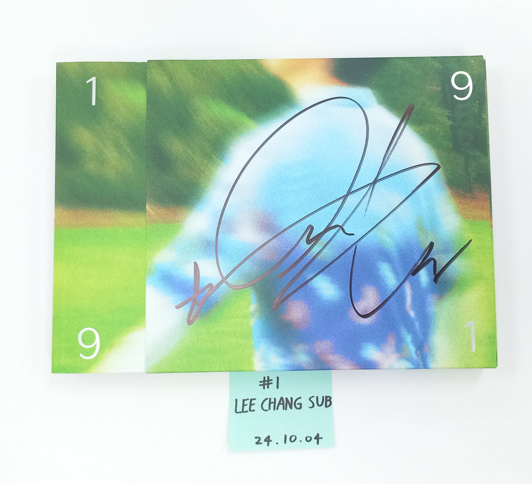 YENA "NEMONEMO", Dragon Pony "EP : POP UP", LEE CHANG SUB "1991" - Hand Autographed(Signed) Promo Album [24.10.4] - HALLYUSUPERSTORE