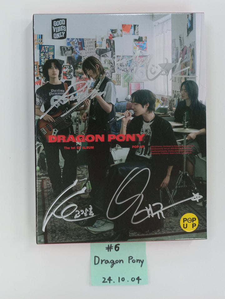 YENA "NEMONEMO", Dragon Pony "EP : POP UP", LEE CHANG SUB "1991" - Hand Autographed(Signed) Promo Album [24.10.4] - HALLYUSUPERSTORE