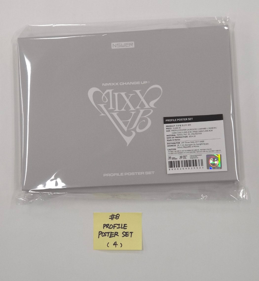 NMIXX "CHANGE UP : MIXX LAB" - Official MD [Image Picket, Special Ticket Set, Poster Set, Postcard Book, Photo Deco Set, Phone Tab, Keyring, Stationary Set, Mouse Pad, T-shirt] [24.10.4] - HALLYUSUPERSTORE