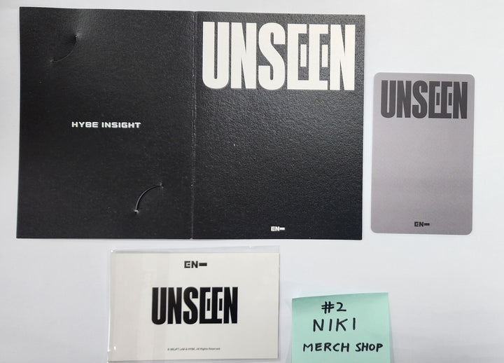 ENHYPEN "UNSEEN" EXHIBITION IN SEOUL - Ticket Event Photocard [24.10.4] - HALLYUSUPERSTORE