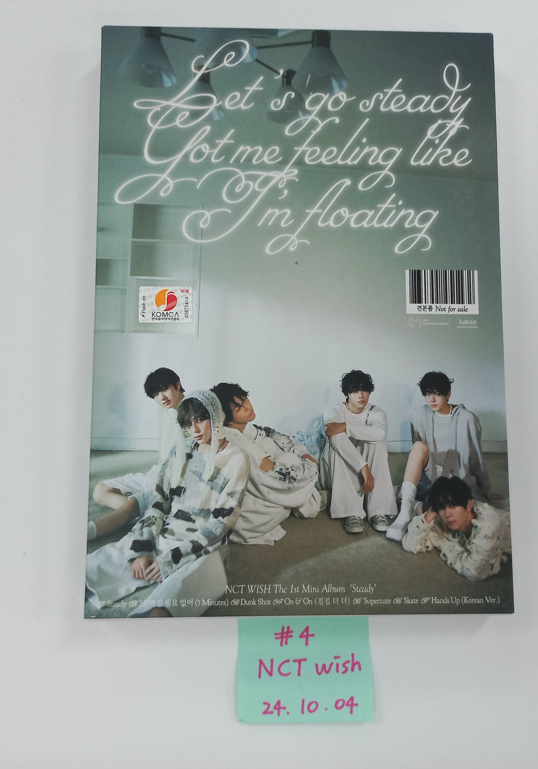 (g) I-DLE "I SWAY", NCT WISH "Steady", NCT WISH "Songbird", xikers "HOUSE OF TRICKY : WATCH OUT", BOYNEXTDOOR "19.99", KANGDANIEL "ACT" - Hand Autographed(Signed) Promo Album [24.10.4] - HALLYUSUPERSTORE