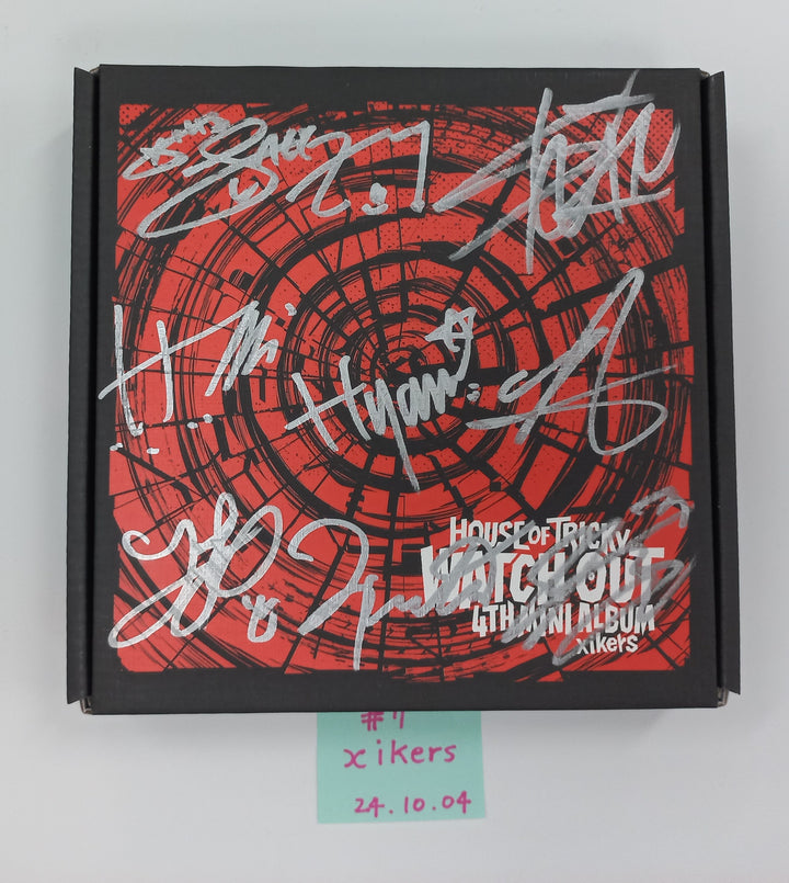 (g) I-DLE "I SWAY", NCT WISH "Steady", NCT WISH "Songbird", xikers "HOUSE OF TRICKY : WATCH OUT", BOYNEXTDOOR "19.99", KANGDANIEL "ACT" - Hand Autographed(Signed) Promo Album [24.10.4] - HALLYUSUPERSTORE