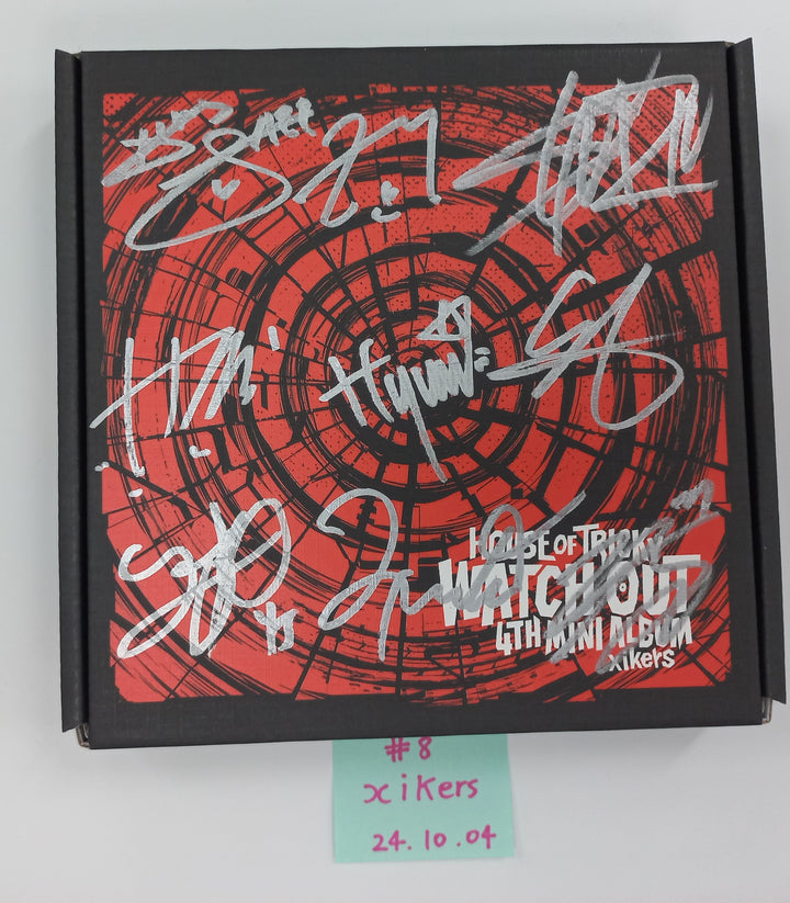 (g) I-DLE "I SWAY", NCT WISH "Steady", NCT WISH "Songbird", xikers "HOUSE OF TRICKY : WATCH OUT", BOYNEXTDOOR "19.99", KANGDANIEL "ACT" - Hand Autographed(Signed) Promo Album [24.10.4] - HALLYUSUPERSTORE