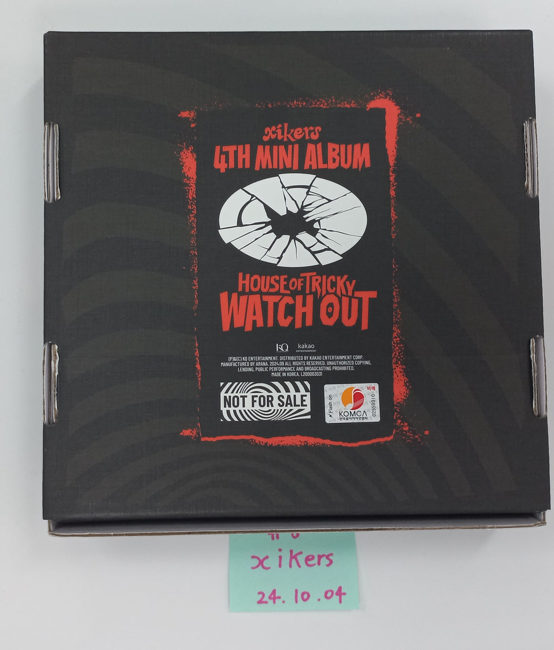 (g) I-DLE "I SWAY", NCT WISH "Steady", NCT WISH "Songbird", xikers "HOUSE OF TRICKY : WATCH OUT", BOYNEXTDOOR "19.99", KANGDANIEL "ACT" - Hand Autographed(Signed) Promo Album [24.10.4] - HALLYUSUPERSTORE