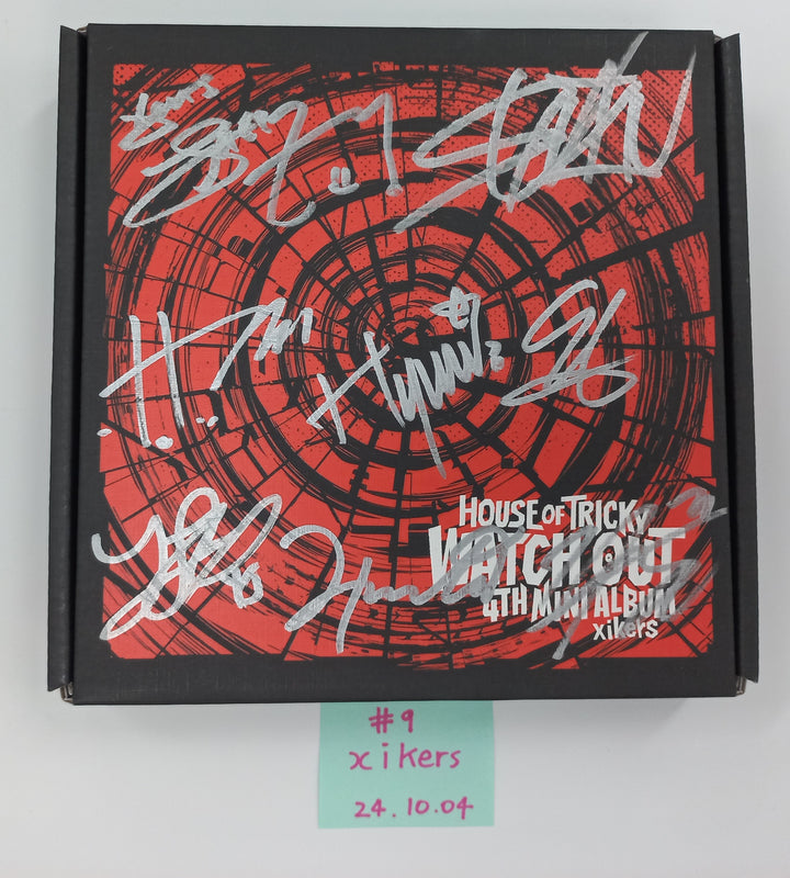 (g) I-DLE "I SWAY", NCT WISH "Steady", NCT WISH "Songbird", xikers "HOUSE OF TRICKY : WATCH OUT", BOYNEXTDOOR "19.99", KANGDANIEL "ACT" - Hand Autographed(Signed) Promo Album [24.10.4] - HALLYUSUPERSTORE