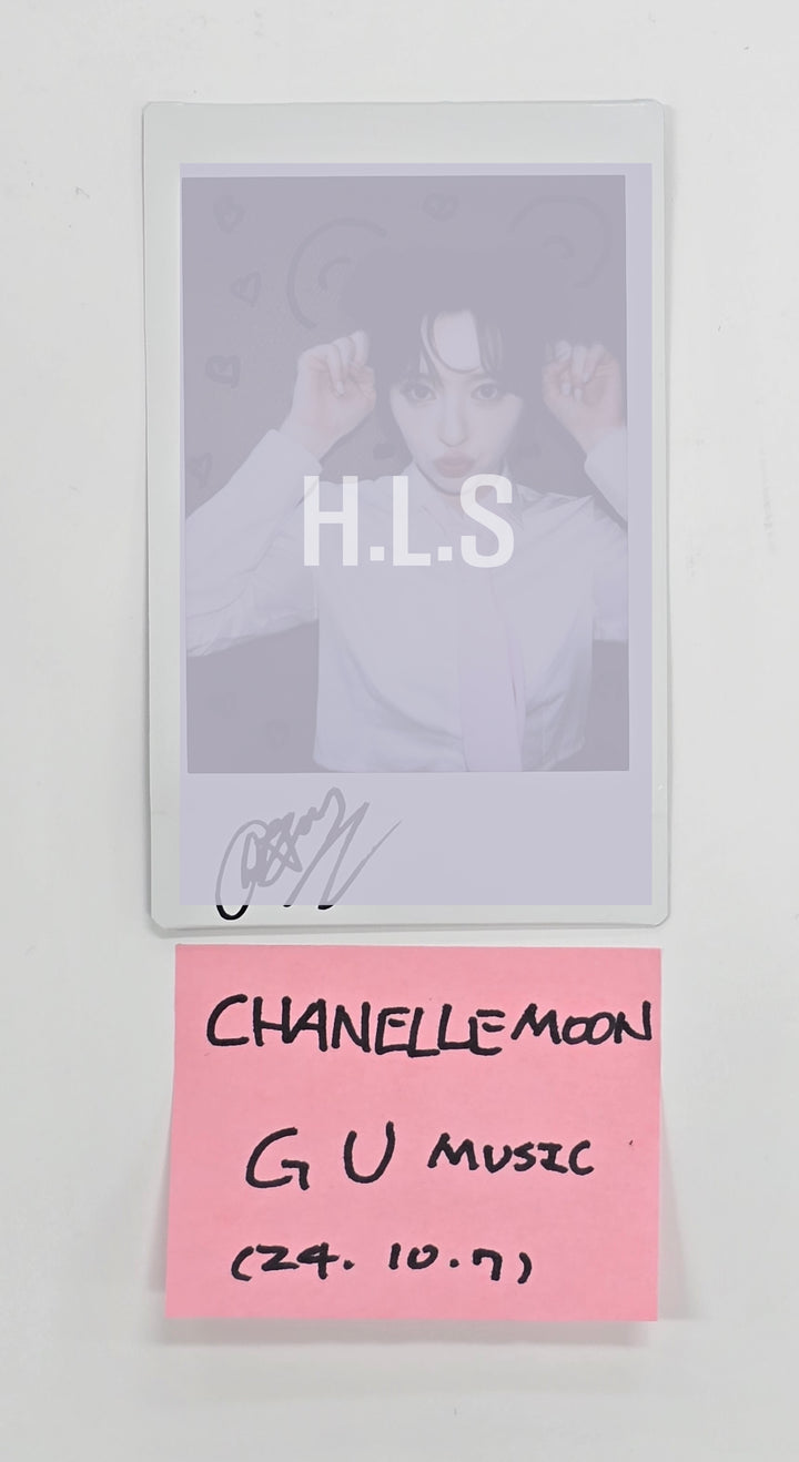 Chanelle Moon (Of FIFTY FIFTY) "Love Tune" - Hand Autographed(Signed) Polaroid [24.10.7] - HALLYUSUPERSTORE