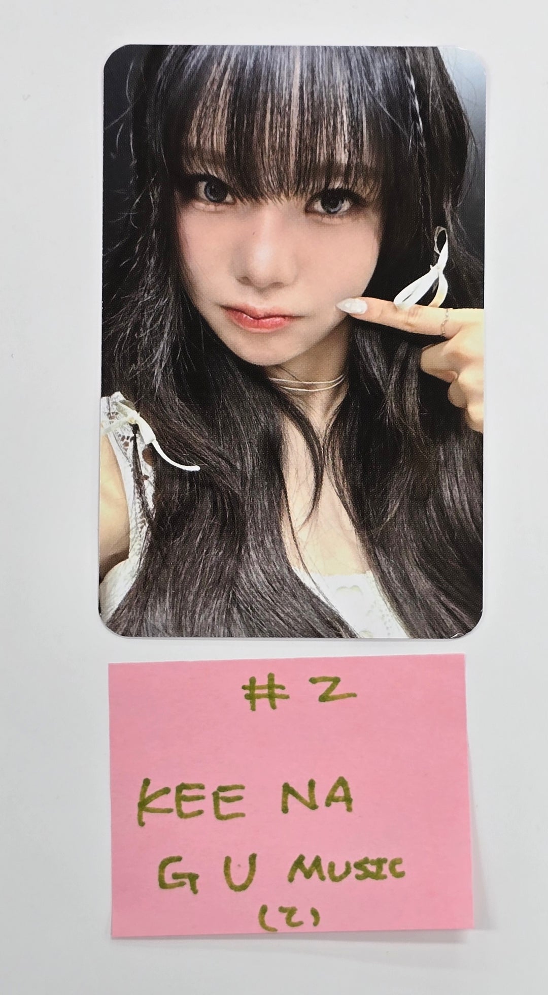 FIFTY FIFTY "Love Tune" - GU Music Fansign Event Photocard [24.10.7] - HALLYUSUPERSTORE