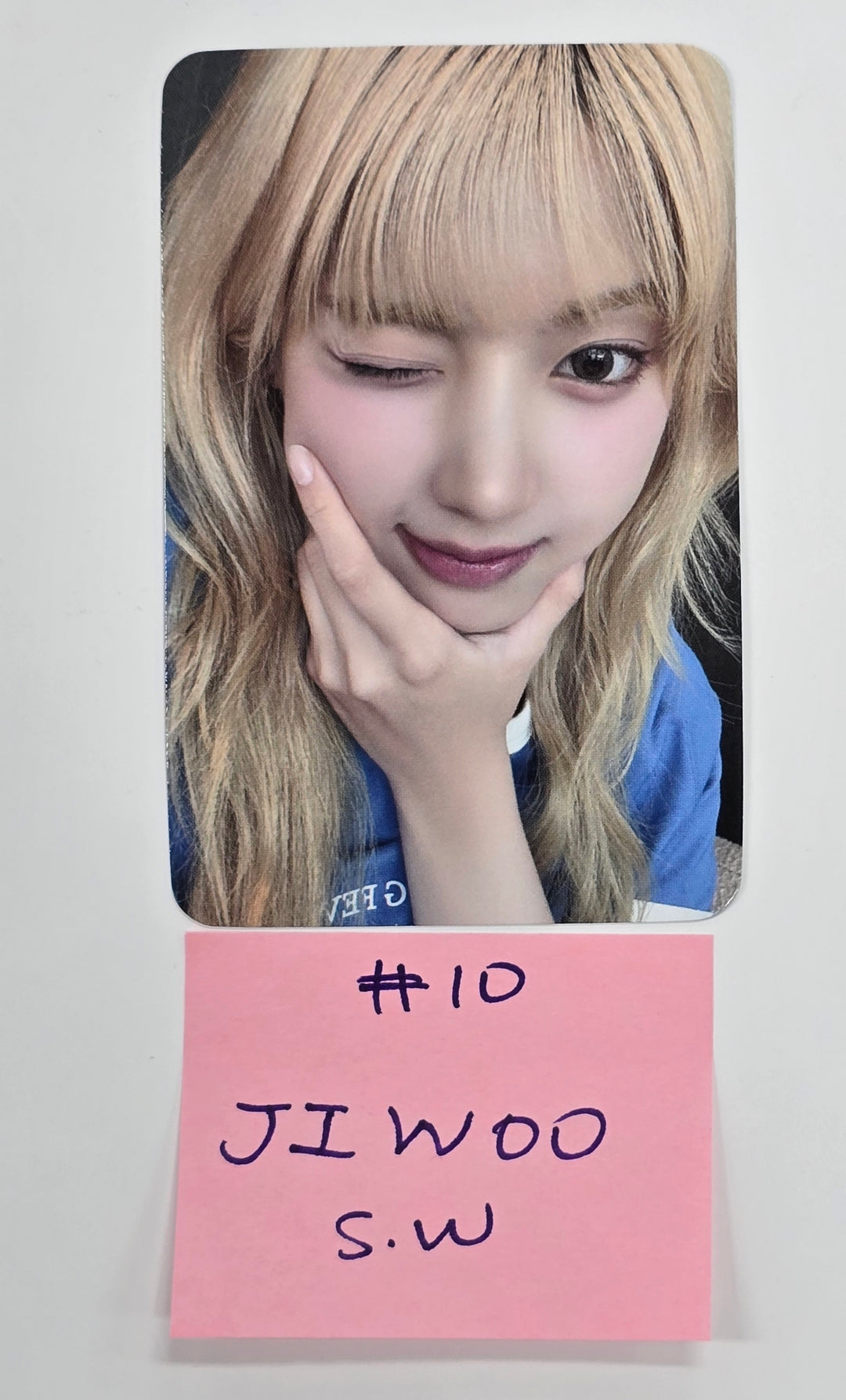 NMIXX "Fe3O4: STICK OUT" - Soundwave Fansign Event Photocard, Polaroid Type Photo Round 7 [24.10.7] - HALLYUSUPERSTORE