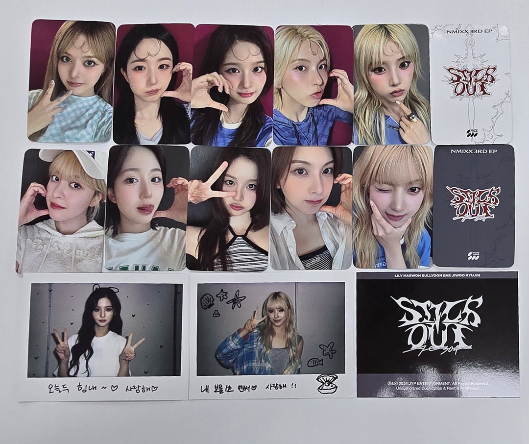 NMIXX "Fe3O4: STICK OUT" - Soundwave Fansign Event Photocard, Polaroid Type Photo Round 7 [24.10.7] - HALLYUSUPERSTORE