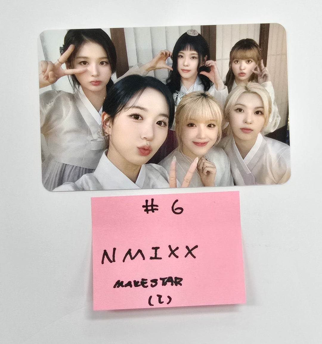 NMIXX "Fe3O4: STICK OUT" - Makestar Fansign Event Photocard Round 11 [24.10.7] - HALLYUSUPERSTORE