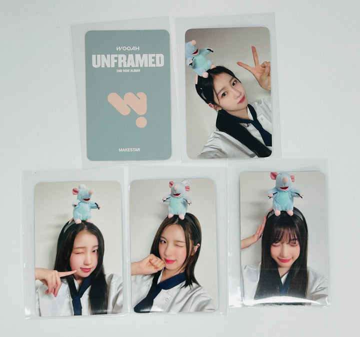 Wooah "Unframed" - Makestar Fansign Event Photocard Round 8 [24.10.8] - HALLYUSUPERSTORE