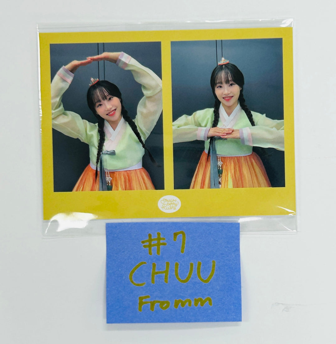 CHUU "Strawberry Rush" - Fromm Store Fansign Event Photocard (STAYG Album Ver.) [24.10.8] - HALLYUSUPERSTORE