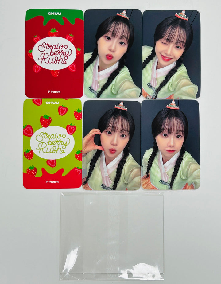 CHUU "Strawberry Rush" - Fromm Store Fansign Event Photocard (STAYG Album Ver.) [24.10.8] - HALLYUSUPERSTORE