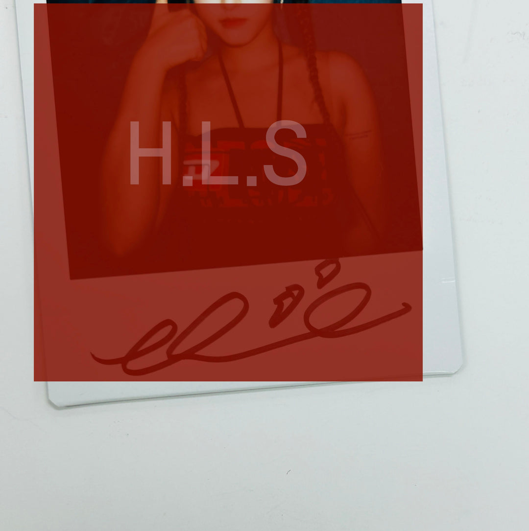 Hyeju (Of Loossemble) "TTYL" - Hand Autographed(Signed) Polaroid [24.10.8] - HALLYUSUPERSTORE