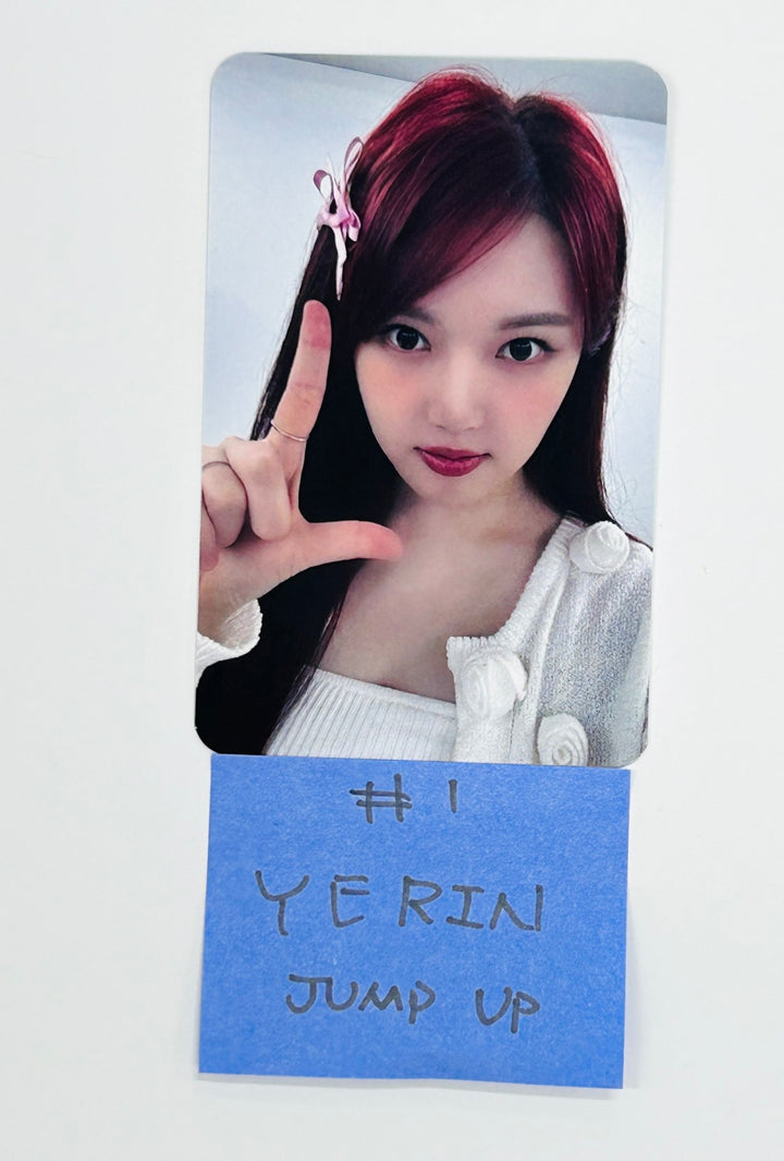 YERIN 'Rewrite ' - Jump Up Fansign Event Photocard [24.10.8] - HALLYUSUPERSTORE