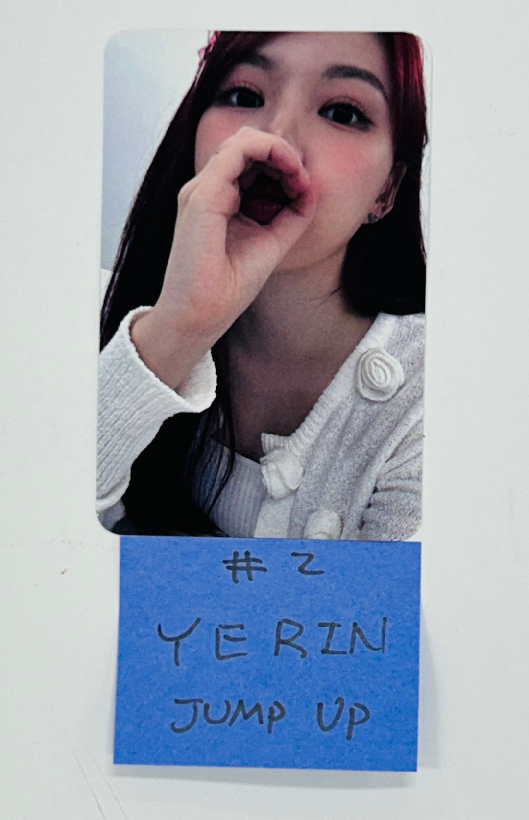 YERIN 'Rewrite ' - Jump Up Fansign Event Photocard [24.10.8] - HALLYUSUPERSTORE