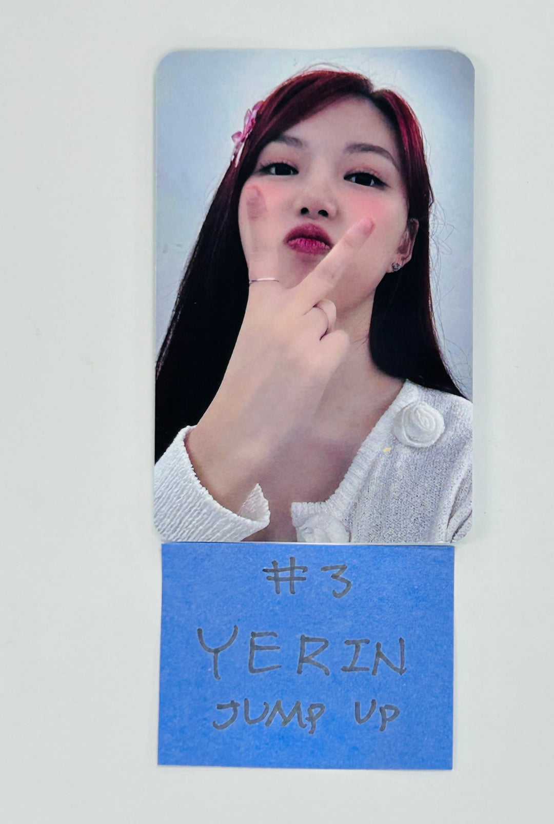 YERIN 'Rewrite ' - Jump Up Fansign Event Photocard [24.10.8] - HALLYUSUPERSTORE