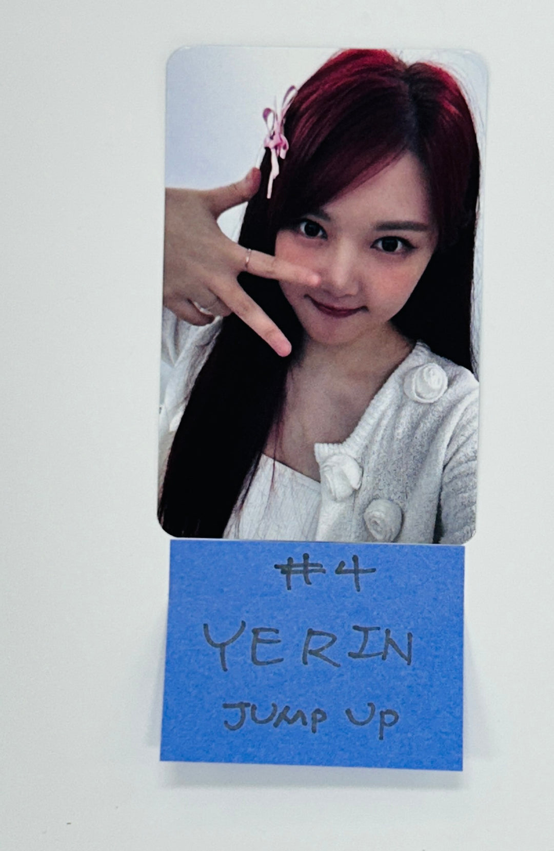 YERIN 'Rewrite ' - Jump Up Fansign Event Photocard [24.10.8] - HALLYUSUPERSTORE