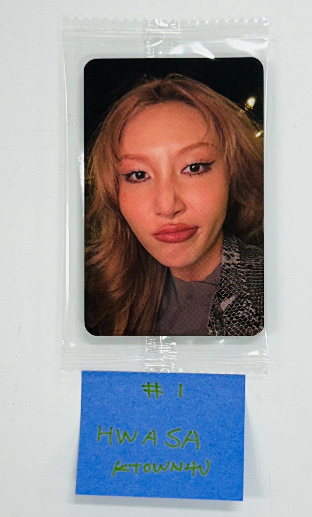 Hwasa “O” - Ktown4U  Fansign Event Photocard [24.10.8] - HALLYUSUPERSTORE