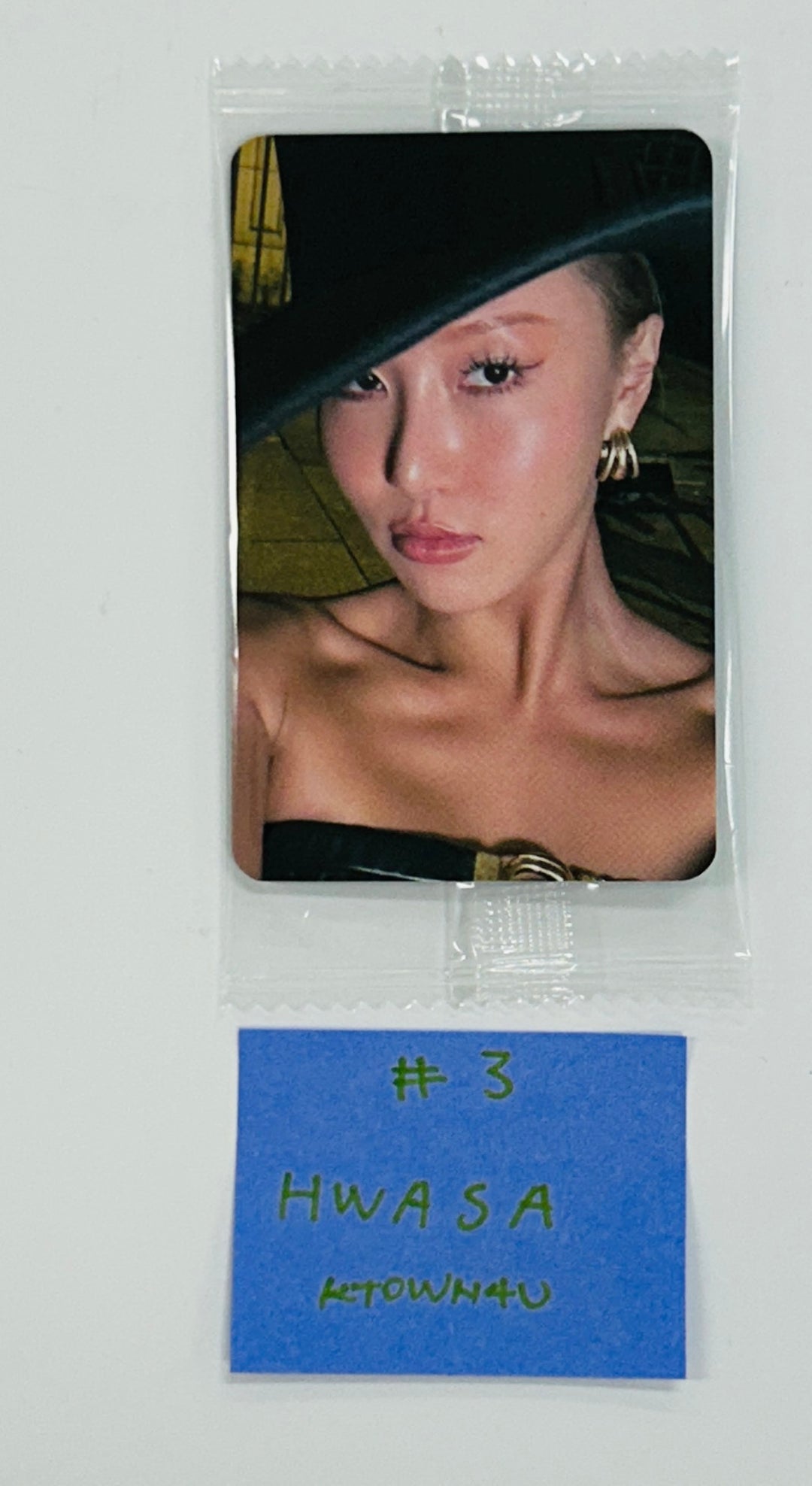 Hwasa “O” - Ktown4U  Fansign Event Photocard [24.10.8] - HALLYUSUPERSTORE