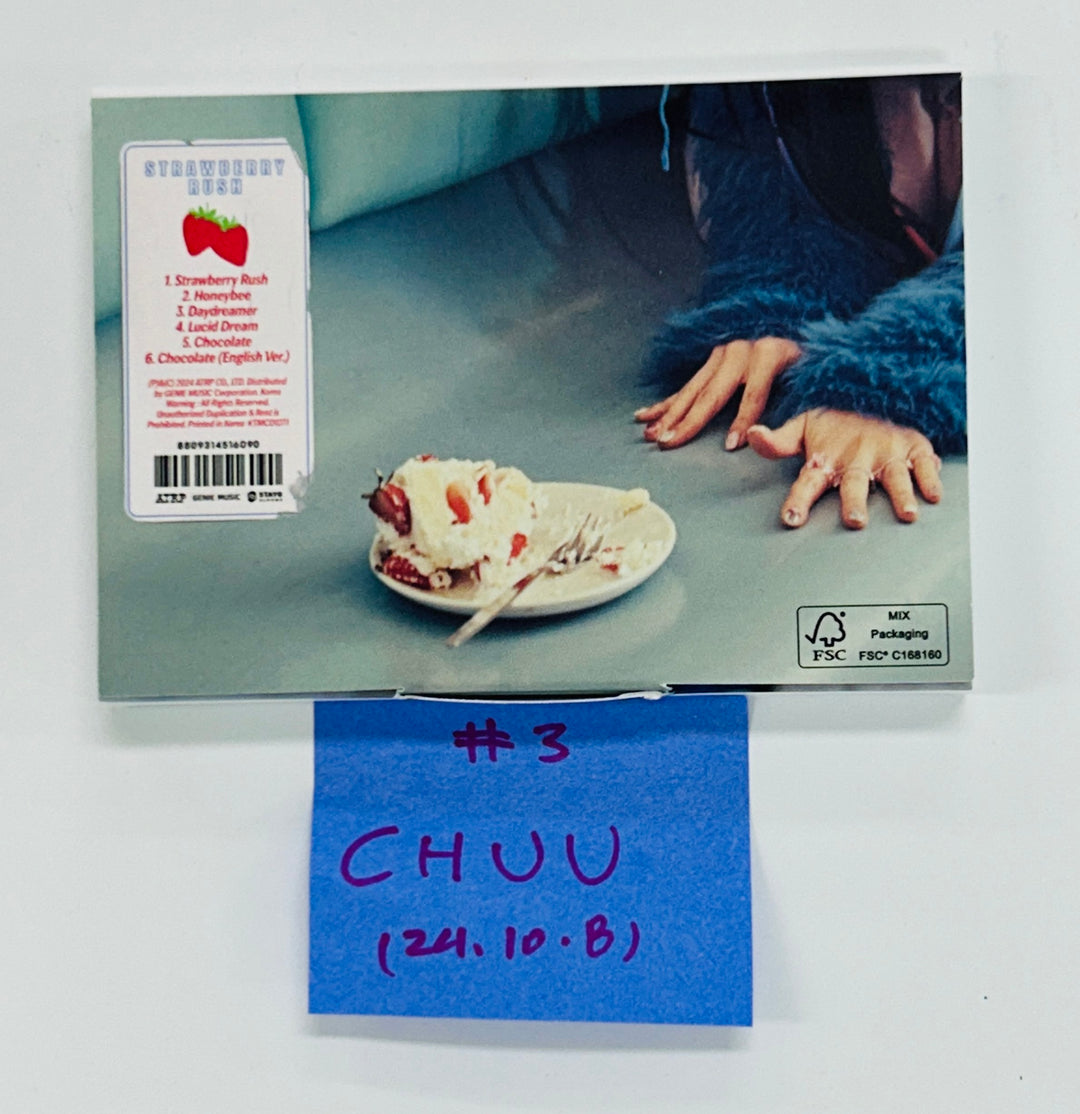 CHUU "Strawberry Rush" - Hand Autographed(Signed) Album (STAYG Album Ver.) [24.10.8] - HALLYUSUPERSTORE