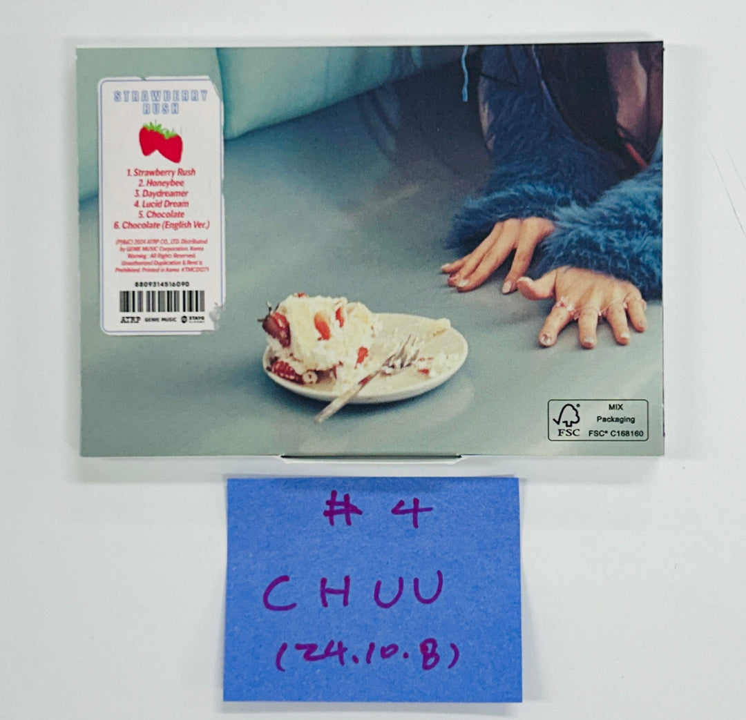 CHUU "Strawberry Rush" - Hand Autographed(Signed) Album (STAYG Album Ver.) [24.10.8] - HALLYUSUPERSTORE