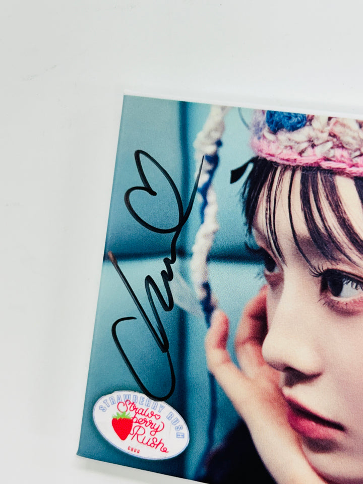 CHUU "Strawberry Rush" - Hand Autographed(Signed) Album (STAYG Album Ver.) [24.10.8] - HALLYUSUPERSTORE