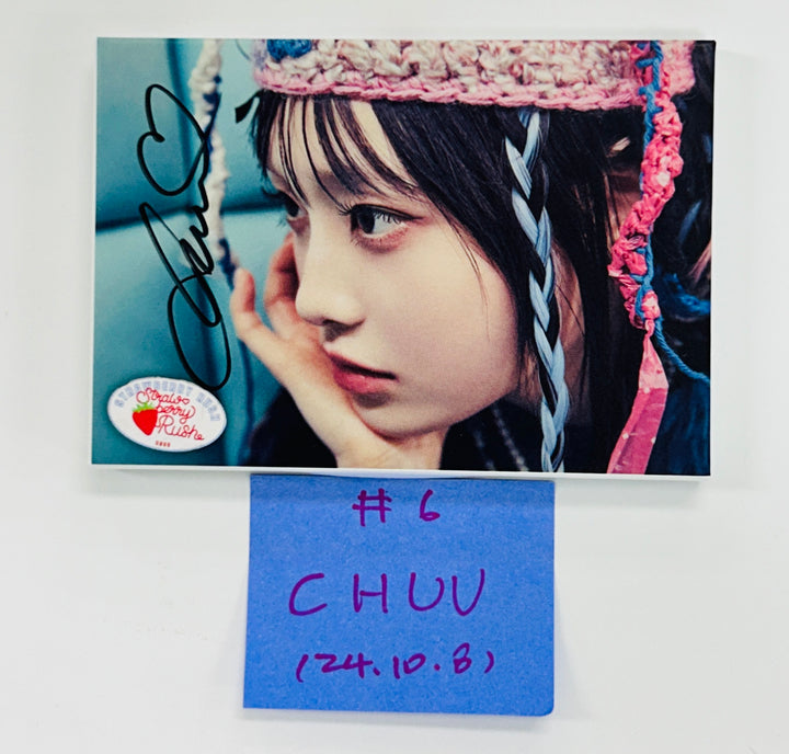 CHUU "Strawberry Rush" - Hand Autographed(Signed) Album (STAYG Album Ver.) [24.10.8] - HALLYUSUPERSTORE