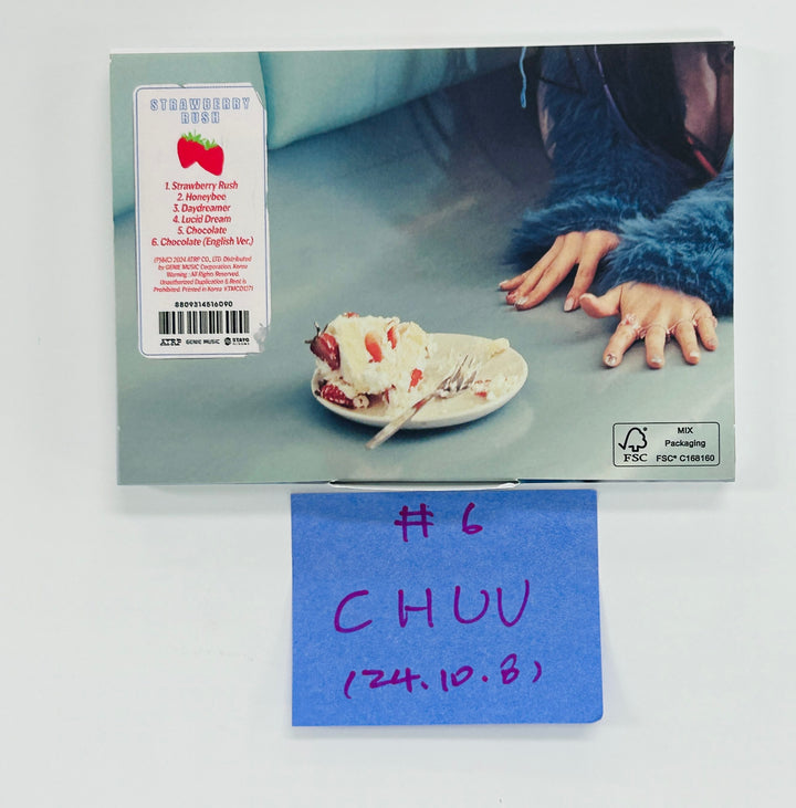 CHUU "Strawberry Rush" - Hand Autographed(Signed) Album (STAYG Album Ver.) [24.10.8] - HALLYUSUPERSTORE