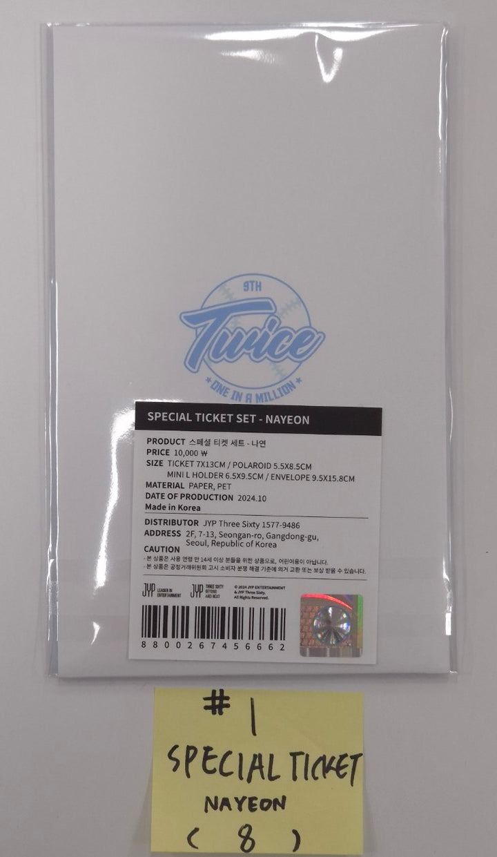 TWICE "HOME 9ROUND" 9th 2024 Anniversary - Pop-Up Store Official MD (1) [24.10.10] - HALLYUSUPERSTORE