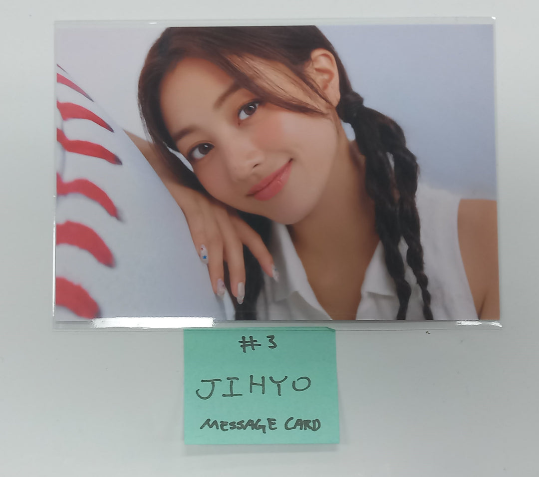 TWICE "HOME 9ROUND" 9th 2024 Anniversary - Pop-Up Store Official MD Event Message Card [24.10.10] - HALLYUSUPERSTORE