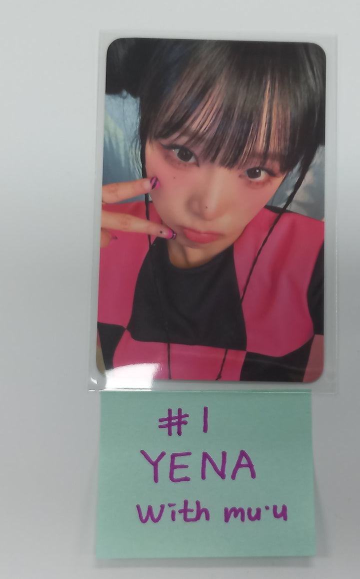 YENA "NEMONEMO" - Withmuu Fansign Event Photocard [24.10.10] - HALLYUSUPERSTORE