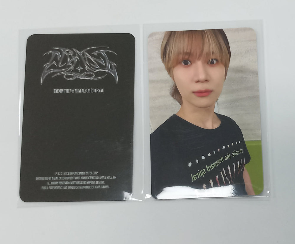 TAEMIN "ETERNAL" - EXHIBITION OFFICIAL MD Event Photocard [24.10.10] - HALLYUSUPERSTORE