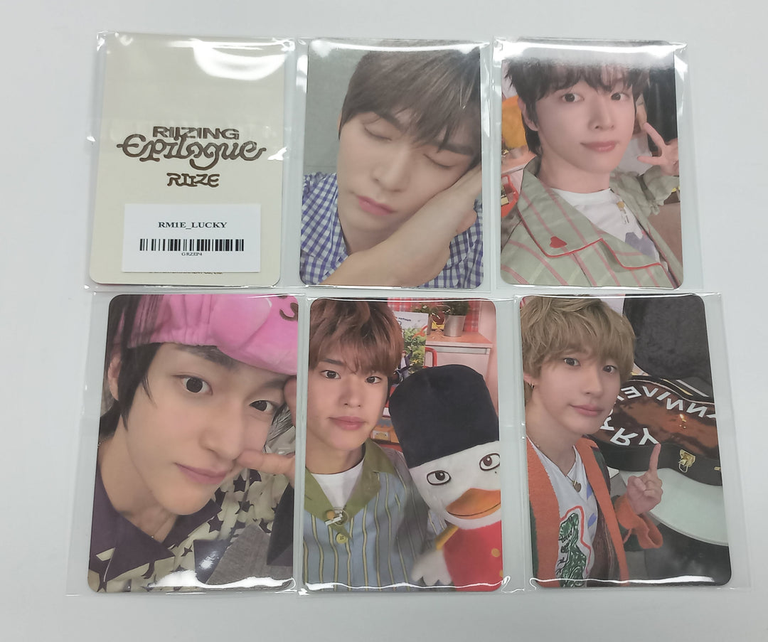 RIIZE "RIIZING : Epilogue" - SM Town Lucky Draw Event Photocard [24.10.10] - HALLYUSUPERSTORE