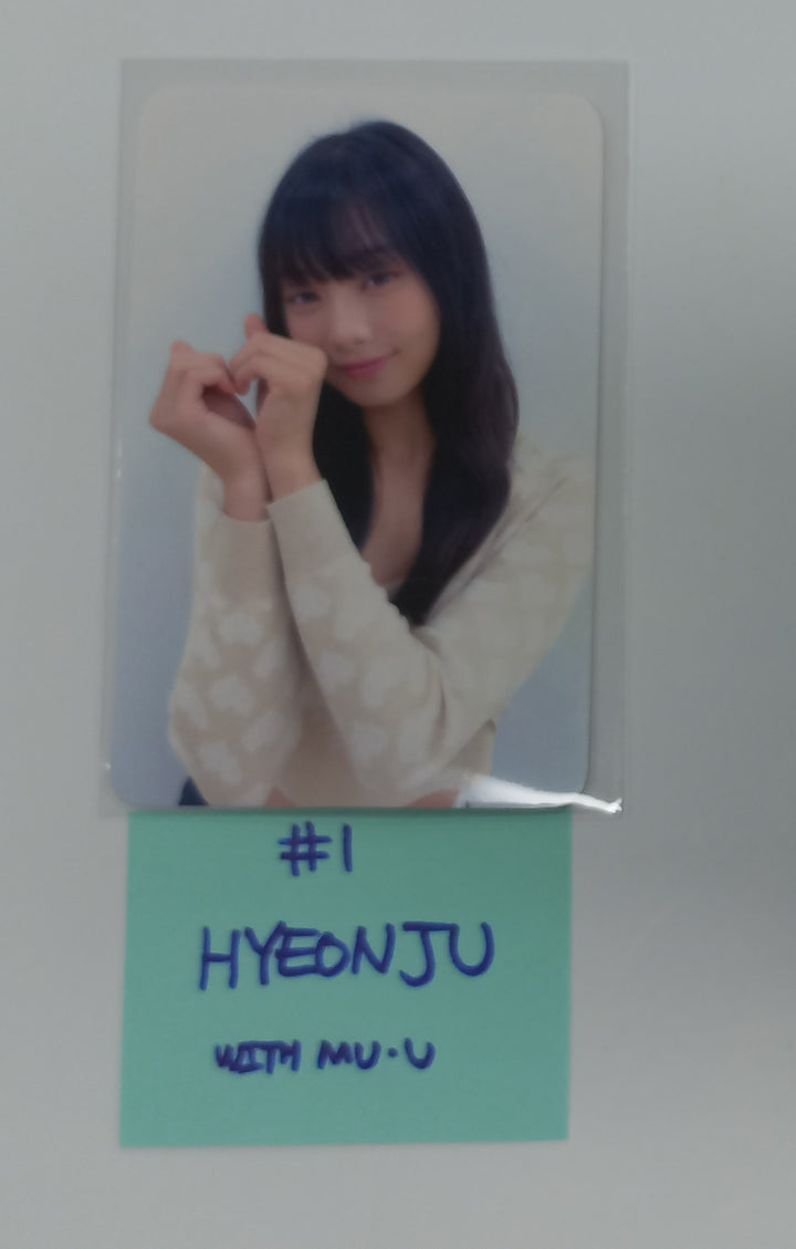 UNIS 'CURIOUS' - Withmuu Fansign Event Photocard Round 3 [24.10.10] - HALLYUSUPERSTORE