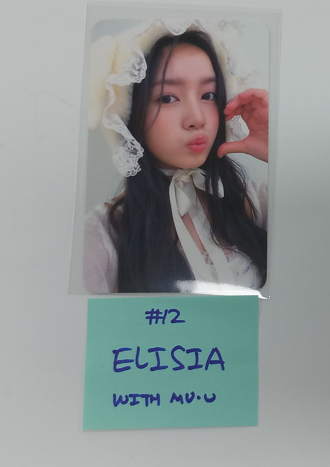 UNIS 'CURIOUS' - Withmuu Fansign Event Photocard Round 3 [24.10.10] - HALLYUSUPERSTORE