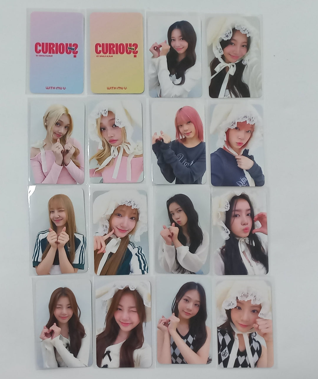 UNIS 'CURIOUS' - Withmuu Fansign Event Photocard Round 3 [24.10.10] - HALLYUSUPERSTORE